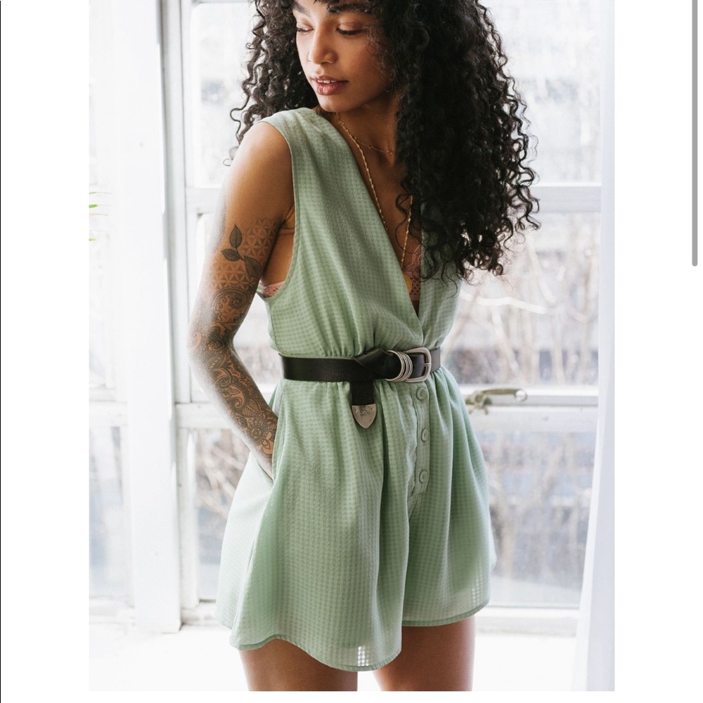 UO Green Romper